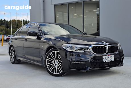 Black 2018 BMW 530D Sedan M Sport
