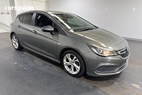 Grey 2016 Holden Astra Hatchback Rs