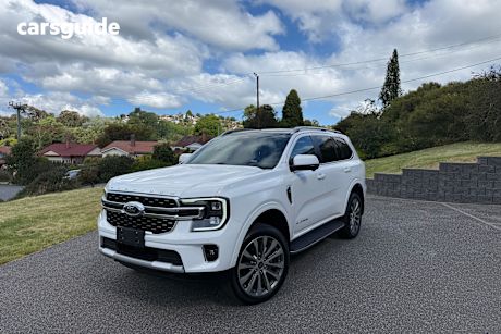 White 2024 Ford Everest Wagon Platinum (4Wd)