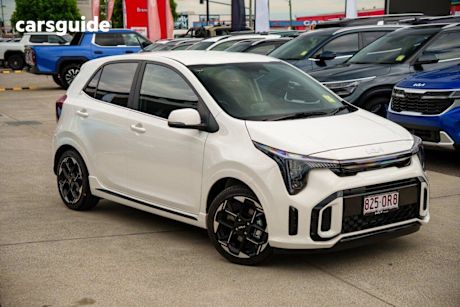 White 2025 Kia Picanto Hatchback Gt Line (Pe2)