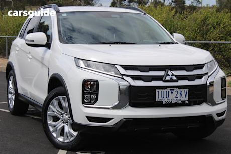 White 2021 Mitsubishi ASX Wagon Es (2Wd)