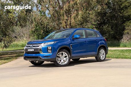 Blue 2022 Mitsubishi ASX Wagon Es (2Wd)