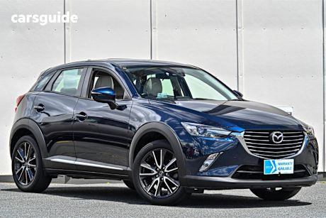 Blue 2015 Mazda CX-3 Wagon Akari (Awd)