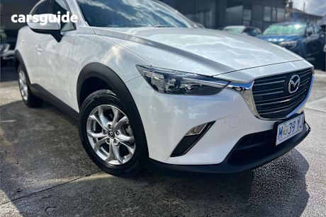 White 2023 Mazda CX-3 Wagon G20 Pure