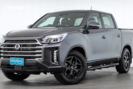 Grey 2024 Ssangyong Musso Crew Cab Pickup Ultimate