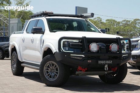 White 2024 Ford Ranger Double Cab Pick Up Wildtrak 3.0 (4X4)