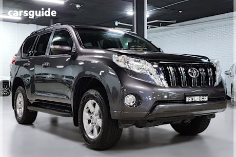 Grey 2015 Toyota Landcruiser Prado Wagon Gxl (4X4)