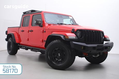 Red 2022 Jeep Gladiator Dual Cab Utility Night Eagle (4X4)