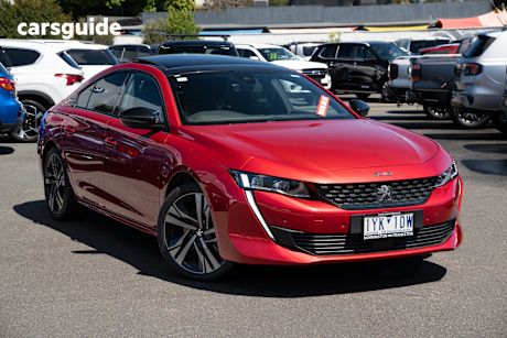Red 2022 Peugeot 508 Fastback Gt