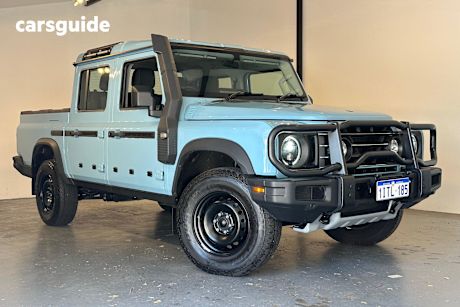 Blue 2025 Ineos Grenadier Dual Cab Pick-up Quartermaster