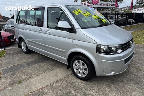 Silver 2012 Volkswagen Multivan Wagon Comfortline Tdi340