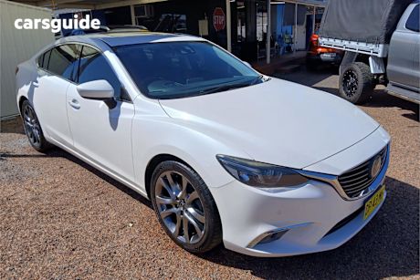 White 2015 Mazda 6 Sedan Atenza