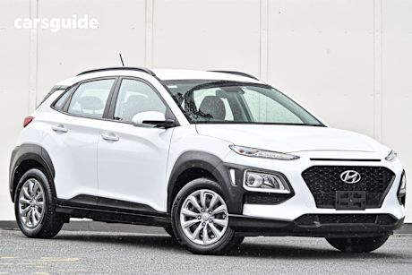 White 2020 Hyundai Kona Wagon Go (Fwd)