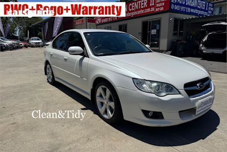 White 2007 Subaru Liberty Sedan 2.5I