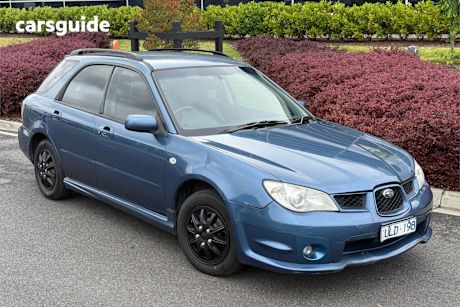 Blue 2006 Subaru Impreza Hatchback 2.0I Luxury (Awd)