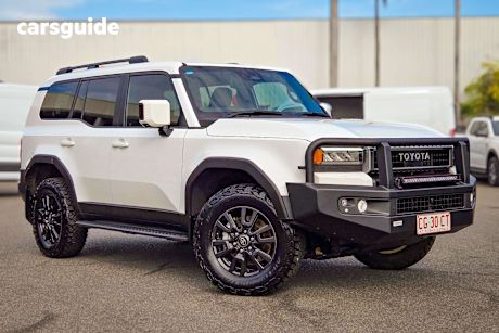 White 2025 Toyota Landcruiser Prado Wagon Gxl