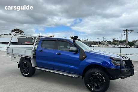 Blue 2016 Ford Ranger Dual Cab Utility Xls 3.2 (4X4)