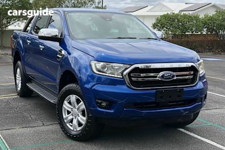 Blue 2019 Ford Ranger Double Cab Pick Up Xlt 2.0 (4X4)