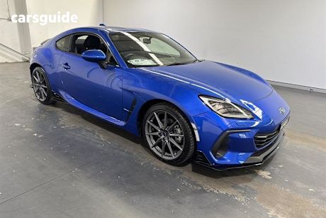 Blue 2022 Subaru BRZ Coupe