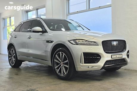 Silver 2019 Jaguar F-Pace Wagon 25T R-Sport Awd (184Kw)