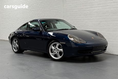Blue 1999 Porsche 911 Coupe Carrera 4