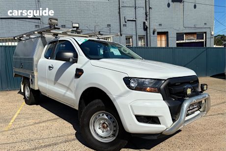 White 2018 Ford Ranger Super Cab Chassis Xl 3.2 (4X4)
