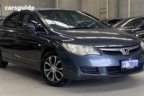 Grey 2008 Honda Civic Sedan Vti