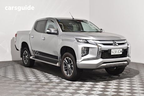Silver 2022 Mitsubishi Triton Double Cab Pick Up Gls (4X4)