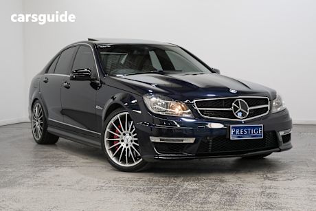 Blue 2013 Mercedes-Benz C-CLASS Sedan