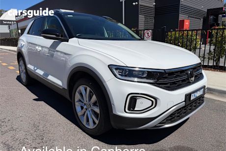 White 2023 Volkswagen T-ROC Wagon 110Tsi Style (Restricted Feat)