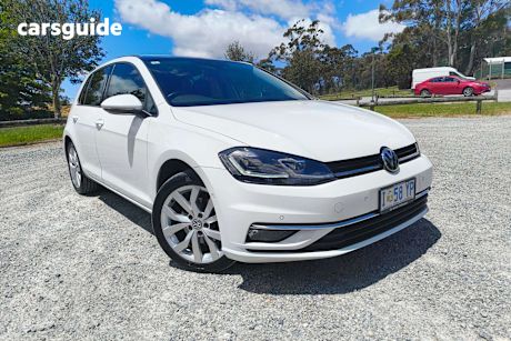 White 2020 Volkswagen Golf Hatchback 110 Tsi Highline