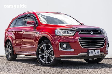 Red 2016 Holden Captiva Wagon 7 Ltz (Awd)
