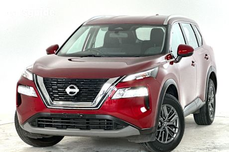 Red 2023 Nissan X-Trail Wagon St-L (4Wd) 7 Seat