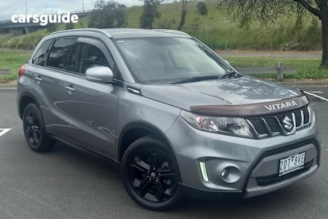 Grey 2016 Suzuki Vitara Wagon S Turbo (Fwd)