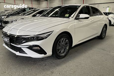 White 2024 Hyundai I30 Sedan (Bev)