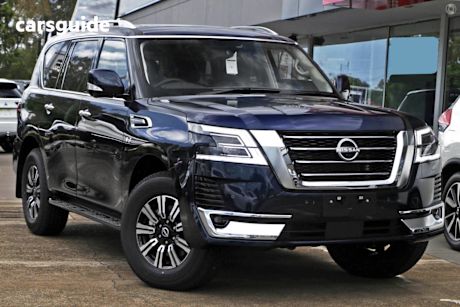 Blue 2024 Nissan Patrol Wagon Ti-L (4X4)