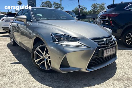 Silver 2018 Lexus IS300 Sedan Luxury