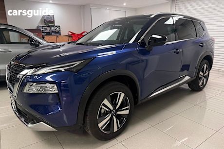 Blue 2022 Nissan X-Trail Wagon Ti (4Wd)