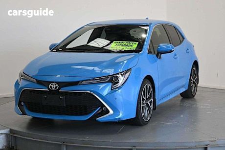 Blue 2019 Toyota Corolla Hatchback Zr