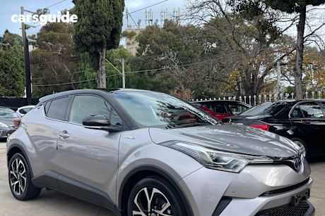 Grey 2018 Toyota C-HR SUV (HYBRID)