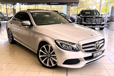 Silver 2017 Mercedes-Benz C250 Sedan D