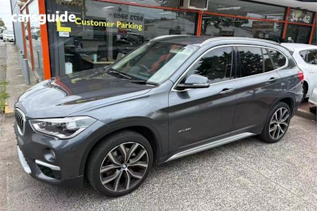 Grey 2018 BMW X1 Wagon Xdrive 25I