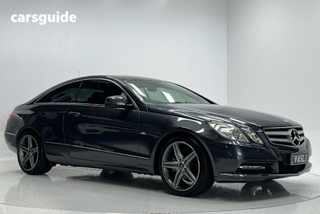 Grey 2011 Mercedes-Benz E250 Coupe Cgi Avantgarde