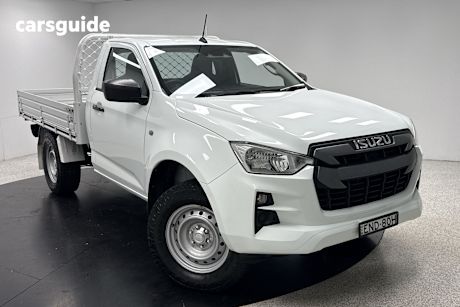 White 2021 Isuzu D-MAX Cab Chassis Sx (4X2)