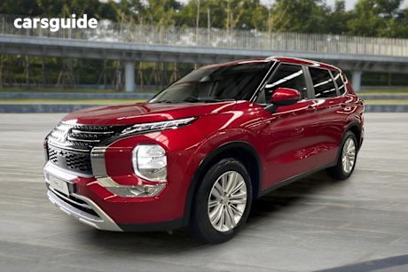 Red 2024 Mitsubishi Outlander Wagon Ls 7 Seat (2Wd)