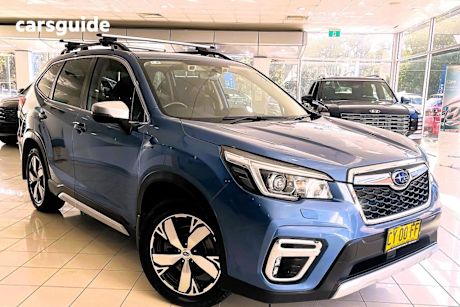 Blue 2020 Subaru Forester Wagon 2.5I-S (Awd)