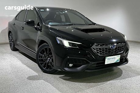 Black 2022 Subaru WRX Sedan Rs (Awd)