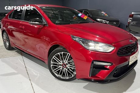 Red 2020 Kia Cerato Sedan Gt Safety Pack