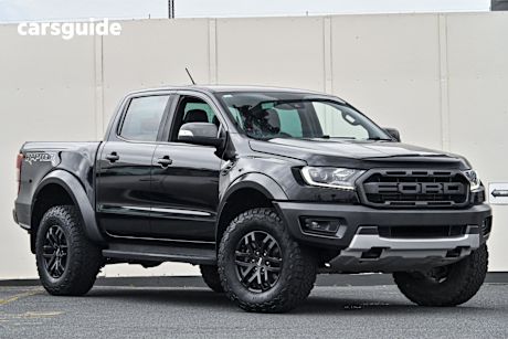 Black 2019 Ford Ranger Double Cab Pick Up Raptor 2.0 (4X4)