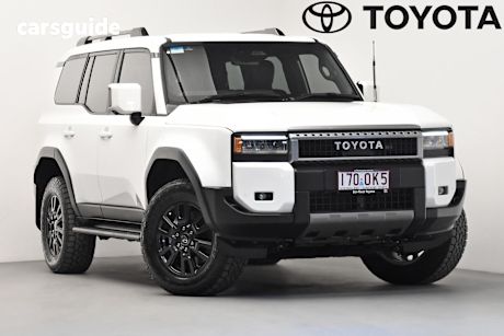 White 2025 Toyota Landcruiser Prado Wagon Gxl